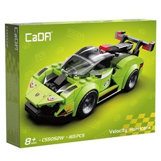 카다 바니랜드 스피드레이싱 미니 벨로시티허리케인 스포츠카 완구 C55052W, 혼합색상