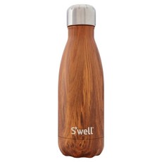 S'well Bottle 美國時尚不鏽鋼保冷保溫瓶, 木紋色, 1個, 260ml