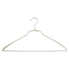 한샘 라인 논슬립 외투용 옷걸이 10p, 화이트, 1개