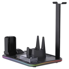 ipega 派鯊魚 Switch2switch主機通用散熱底座, 黑色, 1個, PG-SW2065