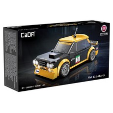 카다 바니랜드 스피드레이싱 피아트 131 아바쓰 C55035W, 1개, 혼합색상