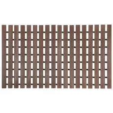 SHIMOYAMA 折疊式PVC浴室防滑排水墊/止滑墊, 咖啡色, 1個