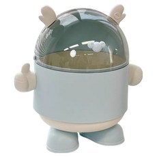 Mabso Shop 給讚太空人迷你垃圾桶 BRP2291, 藍色