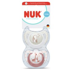 누크 프리미엄초이스 노리개 젖꼭지, 0-6개월, 랜덤발송, 1개
