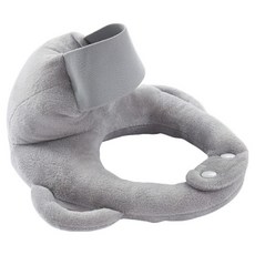 OhBabyLying 餵奶枕 絨毛款, 灰色