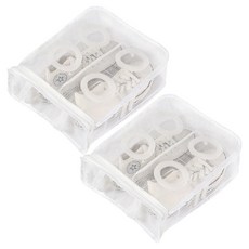 데이젤 올인원 운동화 세탁망, 2개, 화이트