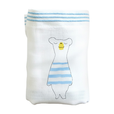 kontex 2層紗彩紋紗布巾 日本製