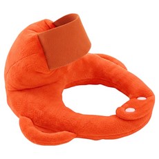 OhBabyLying 餵奶枕 絨毛款, 橘色