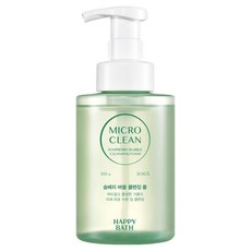HAPPY BATH 微米潔淨無患子泡泡潔面乳, 500ml, 1個