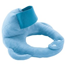 OhBabyLying 餵奶枕 絨毛款, 藍色