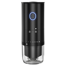 Seekis 電動可調粗細咖啡豆磨豆機 黑色, BZ-YMQ01