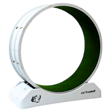 高精寵物 貓咪跑步機/運動輪轉遊戲機, 灰色, 1個