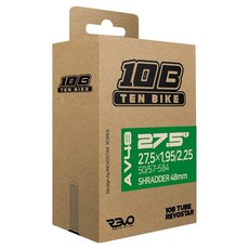 TEN BIKE 內胎 27.5 x 1.95 / 2.25 AV48 美式氣嘴, 1個