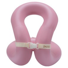 지아지조 어린이 물놀이 조끼 넥튜브, 핑크, 1개