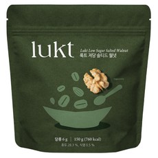 lukt 低糖鹽焗核桃, 150g, 1個