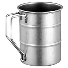 유N아이 304 스테인리스 레트로 머그잔 500ml, 1개 1개
