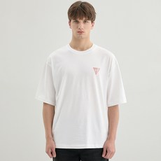 GUESS 男士迷你三角短袖棉質T恤 NP2K7458