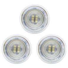 레드밴스 KDT-OM LED 할로겐 램프 4.5W MR16, 주광색, 3개