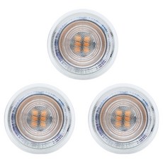 레드밴스 KDT-OM LED 할로겐 램프 4.5W MR16, 전구색, 3개