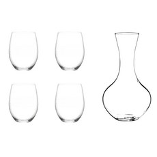 Riedel O 紅酒杯5件組, 3440ml, 1組