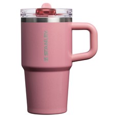 STANLEY 台灣公司貨 防漏吸管隨手杯, 璀璨粉, 1個, 590ml