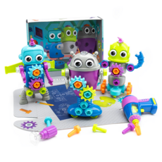 Educational Insights 天才工程師 機器人派對, 混合顏色, 1套