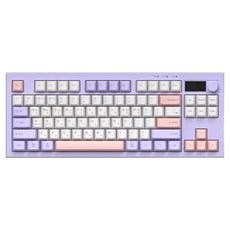 COX 3MODE 멤브레인 유무선 텐키리스 키보드, Lavender, CM87KDW, 제조사축