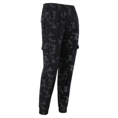 M.N.C 男款大尺碼工裝束口刷毛鬆緊長褲 MDIP993PP