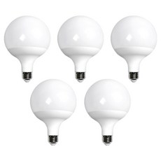 블링라이트 LED 볼전구 롱타입 KDT-VB 12W, 5개, 전구색