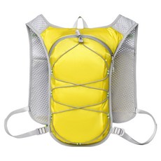 MarketA 自行車戶外馬拉松透氣背心包, 黃色, 1個