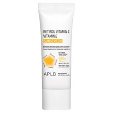 APLB A醇 維他命C 維他命E 防曬乳 SPF50+ PA++++, 1個, 40ml