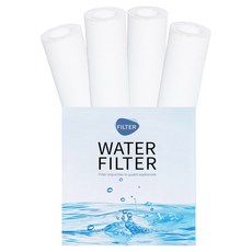 RECELL 蓮蓬頭用大尺寸替換濾芯, 4個, 無香