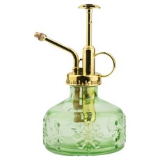 디케이원 실내 정원용 다육 식물 푸쉬형 분무기, 그린 + 골드(헤드), 1개