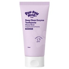 포포몽 반려동물 딥 클린 효소치약 치즈향, 1개, 70ml
