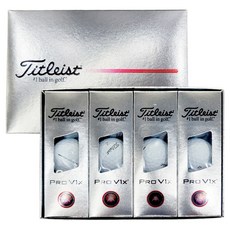Titleist 2025 桶裝高爾夫球 4層 PRO V1X, 白色, 12入, 1個