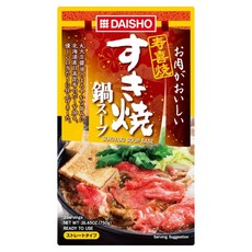 DAISHO 大逸昌 壽喜燒風味火鍋高湯, 750g, 1個