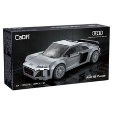 카다 스피드레이싱 아우디 R8쿠페 미니카 C55027W, 혼합색상, 1개