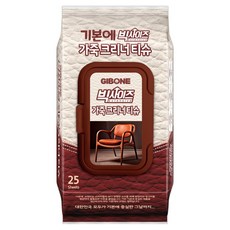 기본에 빅사이즈 가죽 크리너 티슈 캡형 25매, 307g, 1개