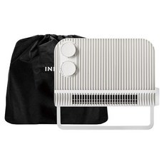 인더스 PTC 무타공 욕실 벽걸이 IPX4 방수 미니 다이얼 온풍기, INO-BH001N