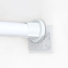 플레노 길이조절 다용도 강력 압축봉 U자홀더, 투명