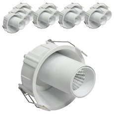 vittz COB 圓筒型崁燈 8W 75mm, 晝光色, 10個