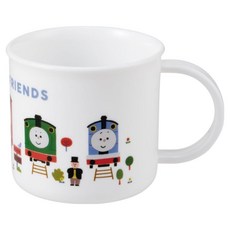 Skater 塑膠漱口杯 湯瑪士 200ml, 白色, 1個