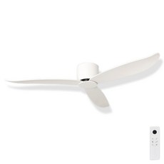 실링팬 저소음 천장형 대형 모터 공기순환 선풍기 130cm + 무선리모컨 세트 KDT-FY BLDC, 화이트