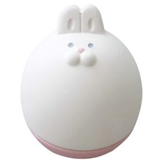 Decole Corporation 日本可愛造型不倒翁擴香石 兔子, 1個, 無香
