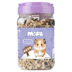 MOFU毛福 寵物鼠飼料 腸胃保健 乳酸菌 + 蔬果 紫色, 600g, 1個