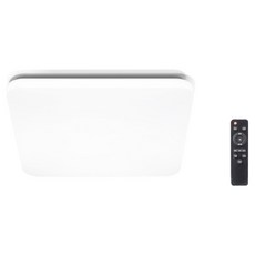 Mellibing Air 房間燈 吸頂燈 照明 可調光 + 遙控器組合 LED50W, 無頻閃 白色