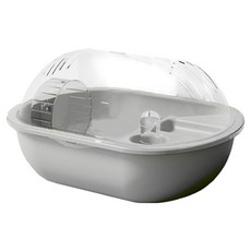 iCat 寵喵樂 飛碟雙層倉鼠籠, 灰色, 1個