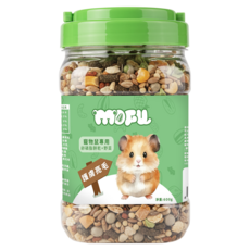 MOFU毛福 寵物鼠飼料 護膚亮毛(卵磷脂餅乾+野菜) 綠, 600g, 1個
