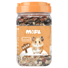 MOFU毛福 寵物鼠飼料 骨質保健(多種肉添加) 橘, 600g, 1個