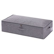 Make Mine 布藝生活床底收納衣物整理箱, 灰色, 1個